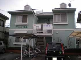 熊本市南区平成１丁目のアパートの外観