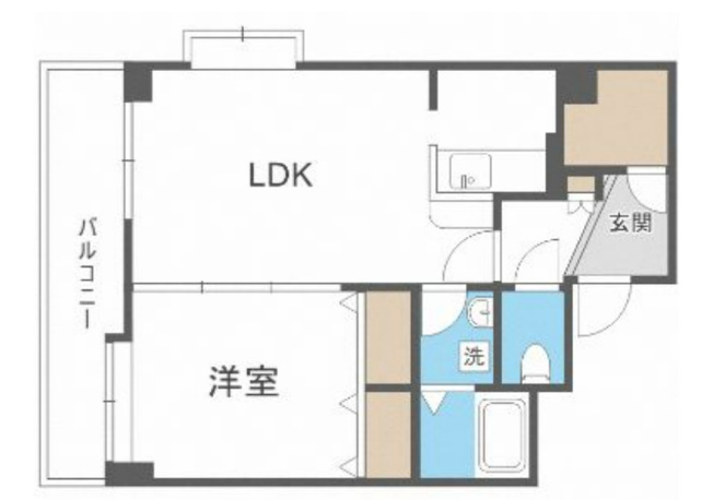【間取り】 | ルピエ舞鶴　プライスホームなら仲介手数料０円！