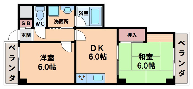 【間取り】 | K's court真法院