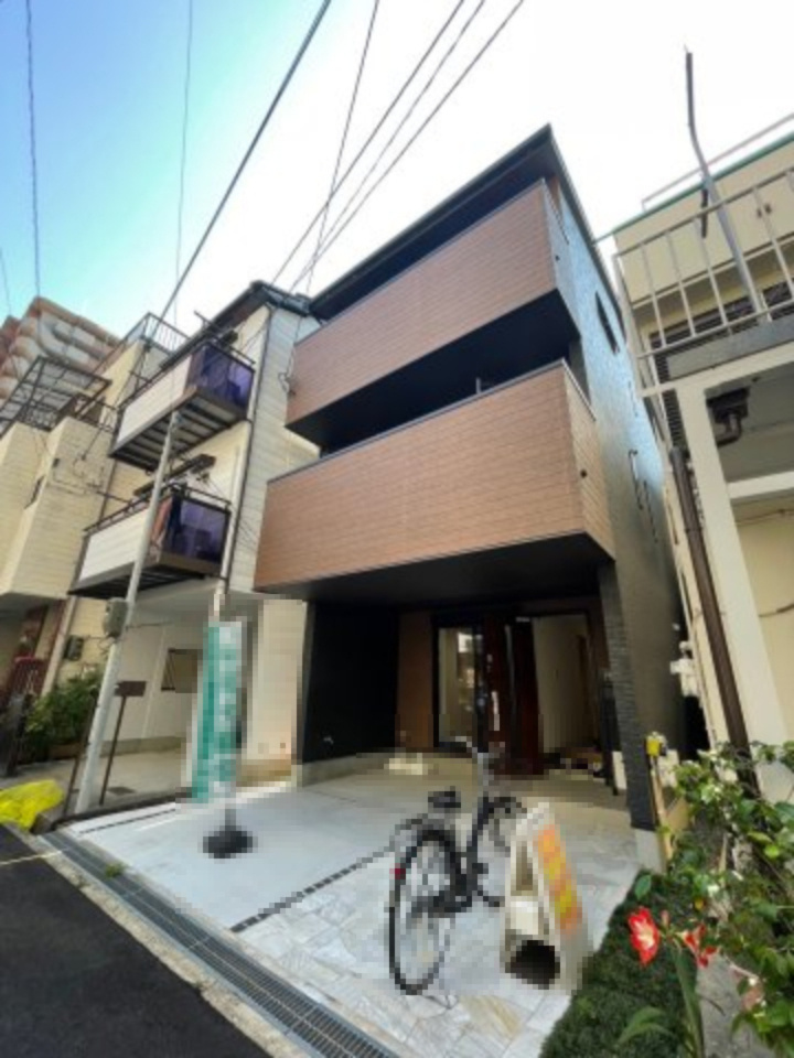 城東区中央２丁目新築戸建の外観