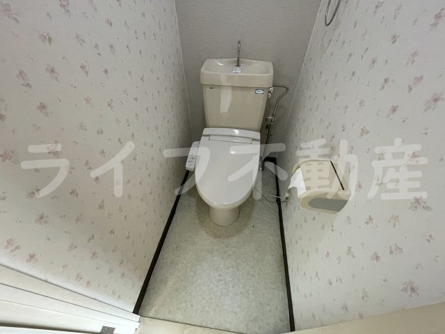 オークハイツのトイレ|シンプルで使いやすいトイレです