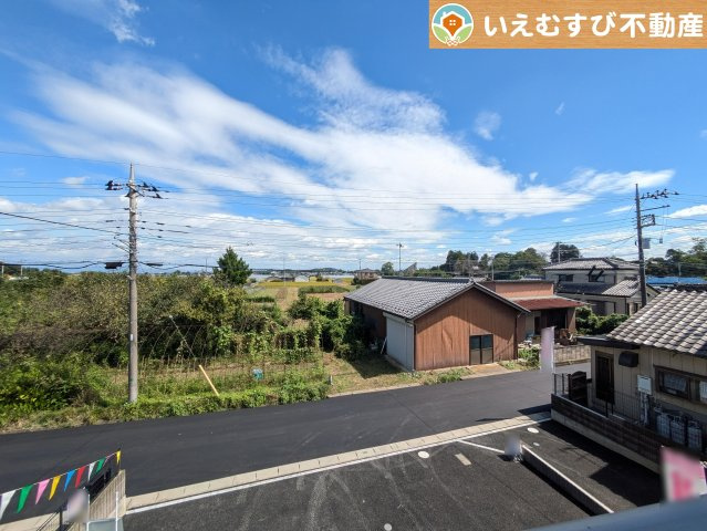 Cradle garden　本庄市児玉町塩谷第1の展望|高い建物が無く開放感のある展望
バルコニーからの展望も開けていてのどかな景色が望めます。日当りも良いですね♪