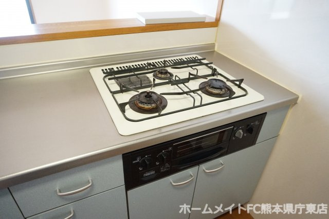 熊本市東区長嶺東８丁目の賃貸マンションのキッチン
