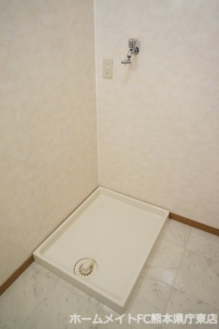 熊本市東区長嶺東８丁目の賃貸マンションの洗面所