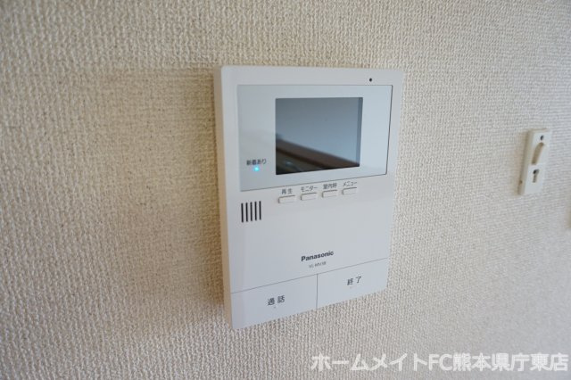熊本市東区長嶺東８丁目の賃貸マンションのセキュリティ