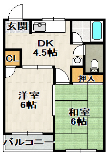 GRANPIA COURT桜ガ丘の間取り