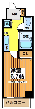 【間取り】 | グランド・ガーラ幡ヶ谷Ｗest