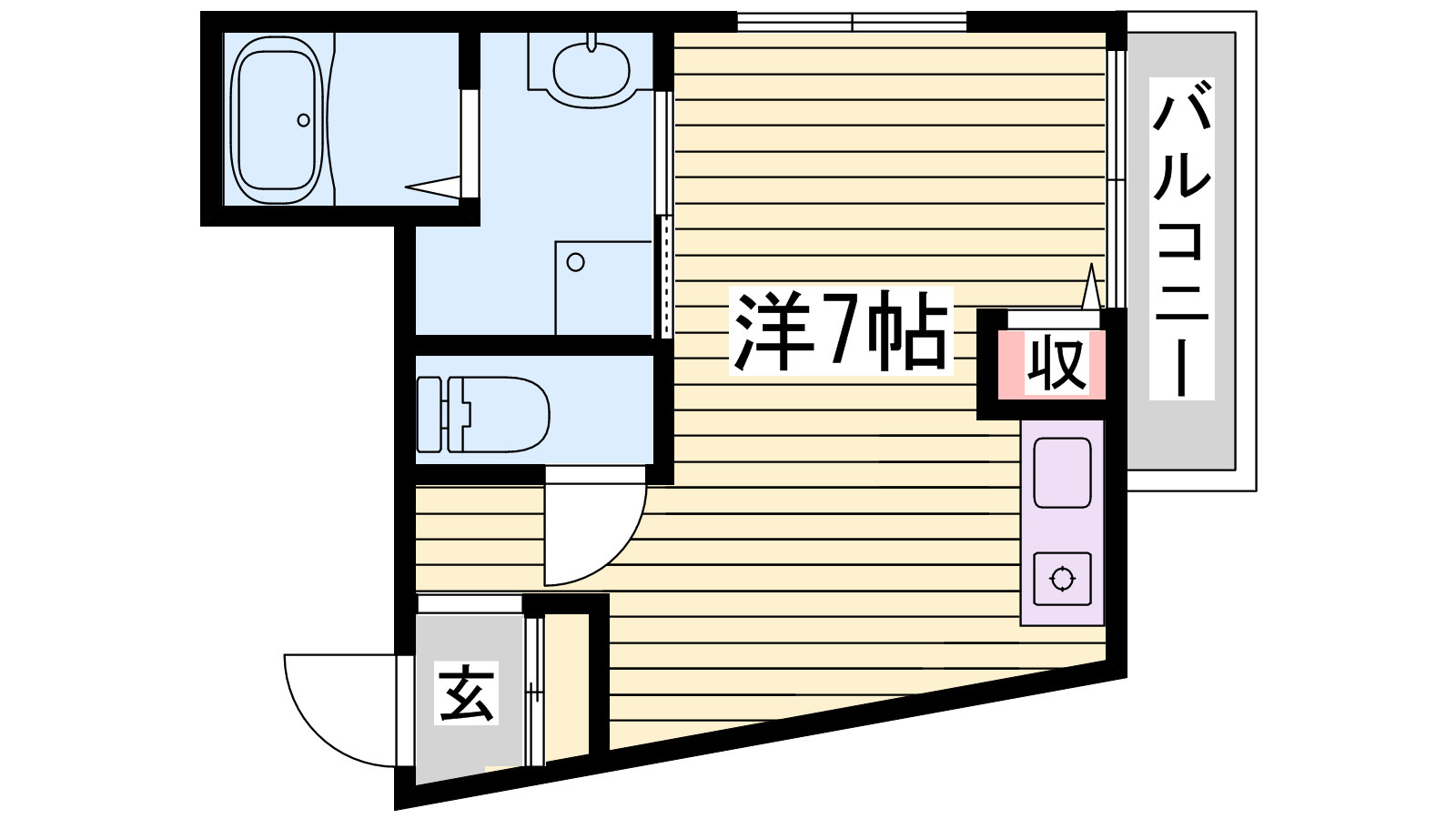 インタービレッジ青山一番館の間取り