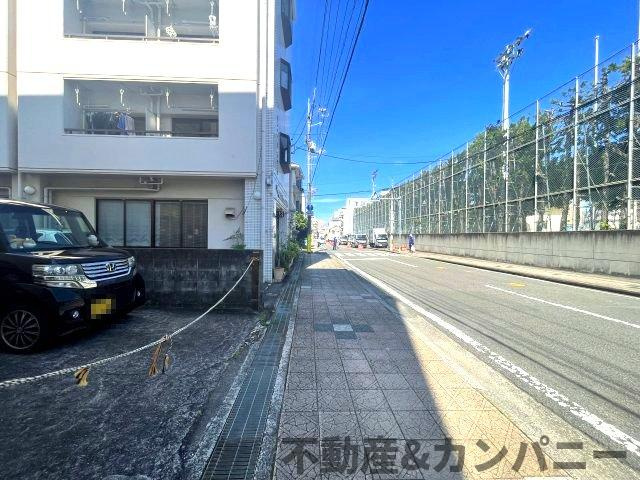 清水町2丁目売土地の前面道路含む現地写真|前面道路含む現地写真です