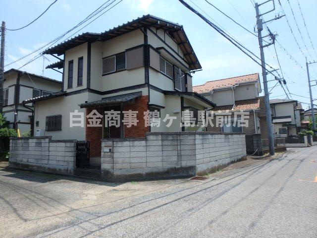 坂戸市片柳中古戸建の前面道路含む現地写真