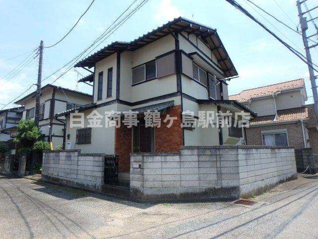 坂戸市片柳中古戸建の前面道路含む現地写真