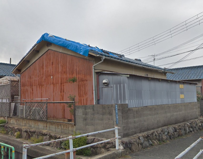 松下住宅貸家の外観
