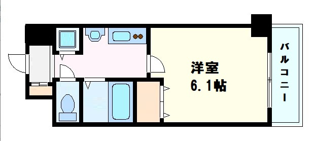 【間取り】 | プレサンス心斎橋ザ・スタイル