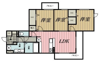 Luminousの間取り
