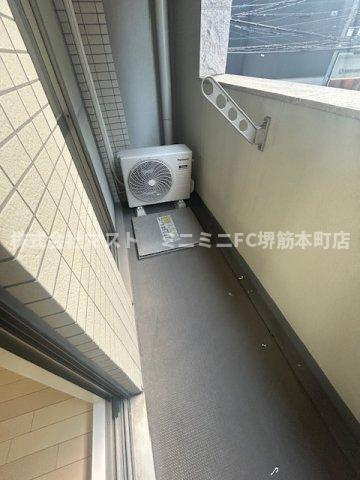 旧ラムール南森町アーバネックスのバルコニー