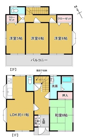 深谷市宿根の間取り