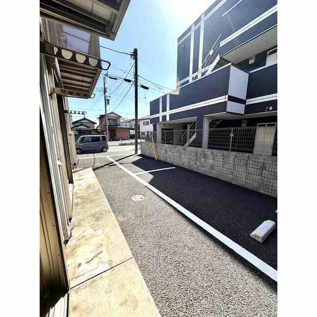 アムール SHINYA のバルコニー