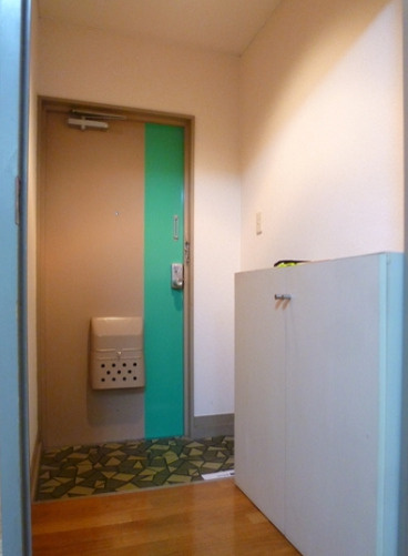 ワンバイワンの玄関|玄関です