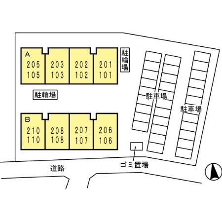 サンライフ市の玉【キャッシュバック対象】の区画図