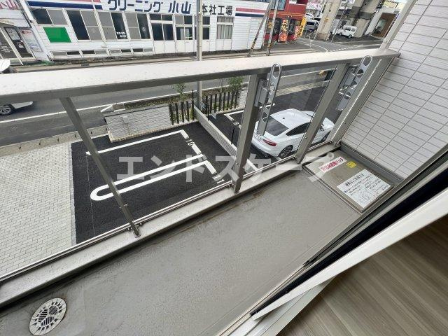 セッティエーム高崎　Ｂのバルコニー|高崎、前橋、伊勢崎エリアのお部屋探しはエンドスケープまで！お客様の理想お聞かせ下さい♪