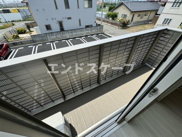 D-ROOM醒のバルコニー|高崎、前橋、伊勢崎エリアのお部屋探しはエンドスケープまで！お客様の理想お聞かせ下さい♪
