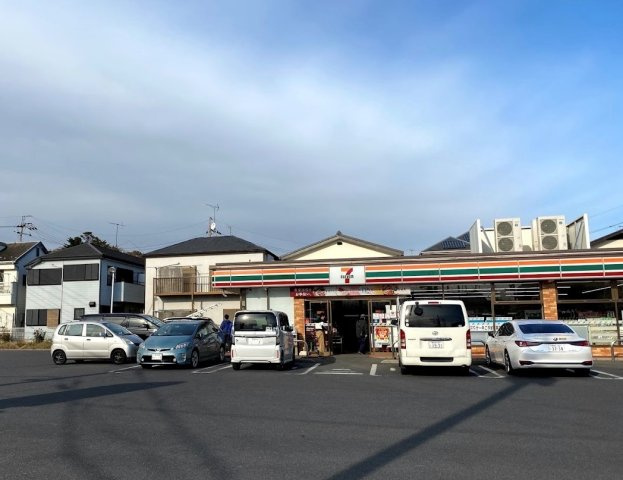 松戸市大金平４丁目新築戸建の周辺|セブンイレブンまで390ｍ