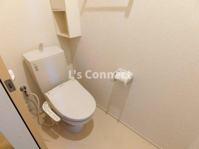 【トイレ】 | グラン・スクエア | 温水洗浄便座付きのトイレ。