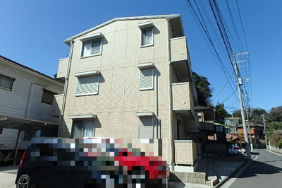 オートロック付きのアパート