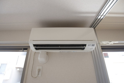 エアコン付きです。