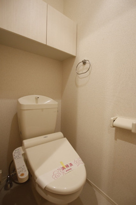 洗浄温水便座付きです。