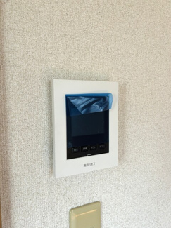 来訪者を確認できるTVモニターホン