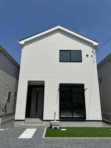 玉村町福島23-1期(全12区画）5号棟の前面道路含む現地写真