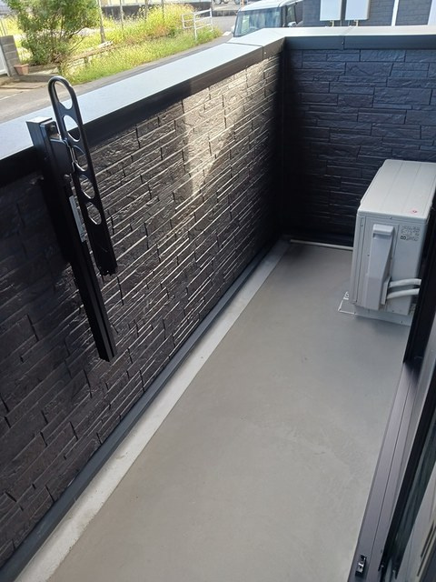 グレースコート10のバルコニー