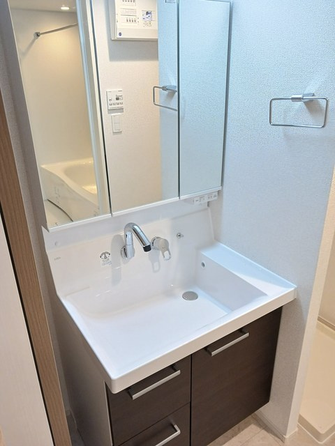 グレースコート10の洗面所