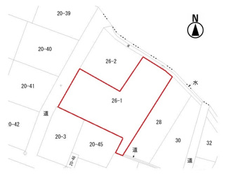 【土地図】 | 売地　北条辻