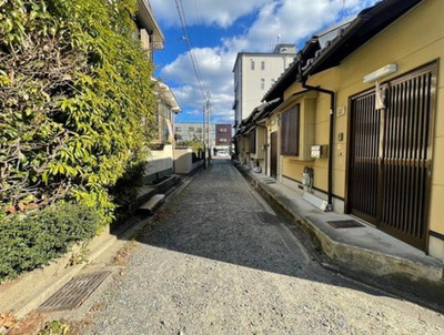 【前面道路含む現地写真】 | 西京極南方町　売土地（建築条件付）3号地