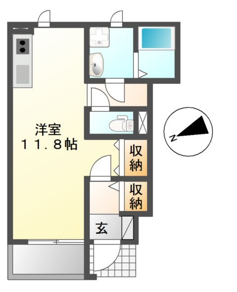 ラベンダーガーデン諏訪の間取り