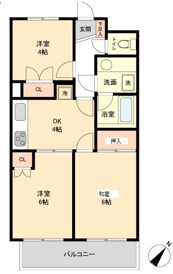 CASSIAたまプラーザの間取り