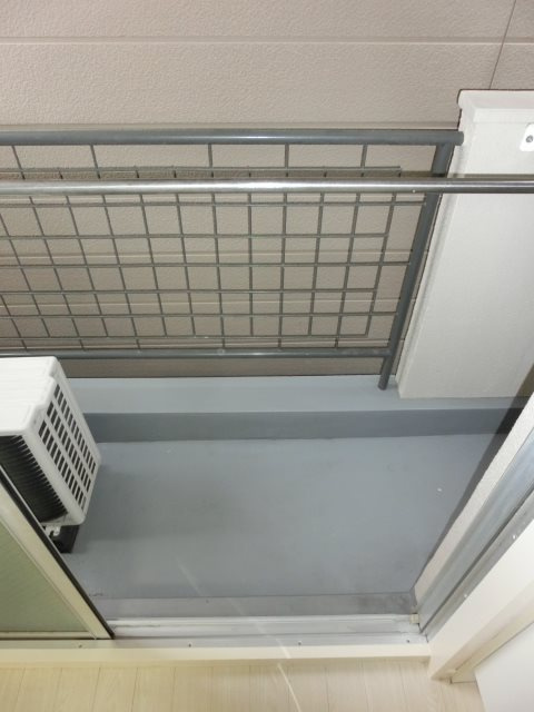 カーナハイツのバルコニー