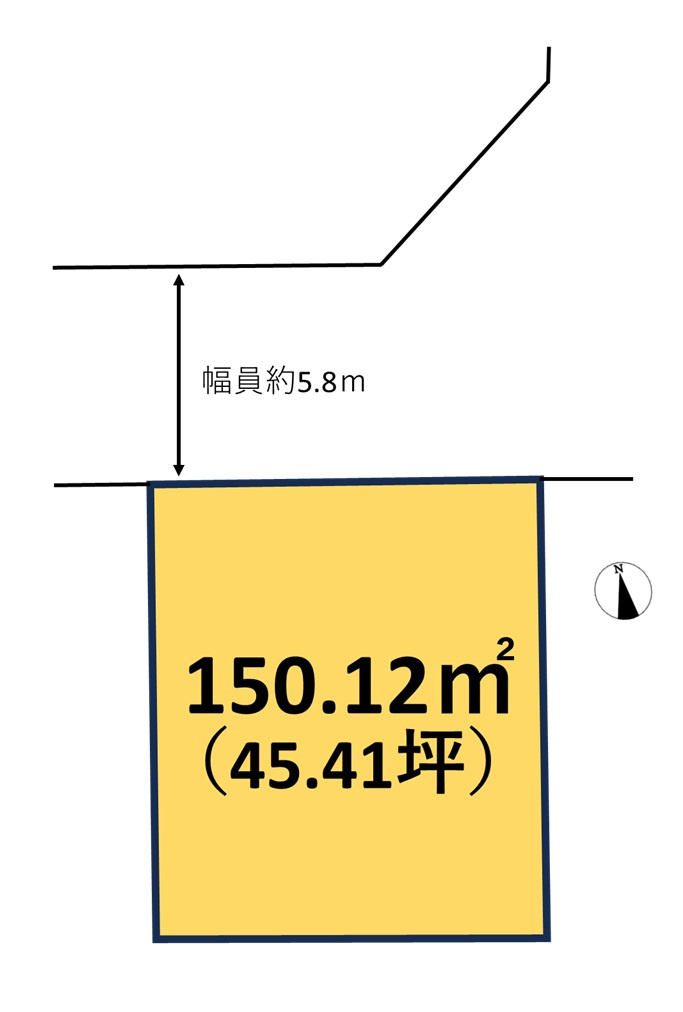 川奈　水無田　売土地の区画図