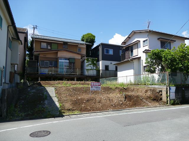 川奈　水無田　売土地の外観