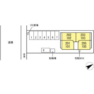 【区画図】 | アベリアⅡ番館
