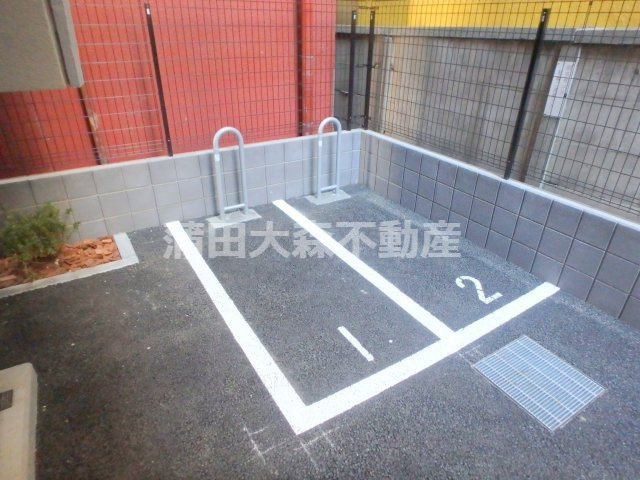 ラクラス蒲田Ⅱ@仲介手数料無料のその他共用部分|バイク置き場　空き状況等詳細はお問合せ下さい。