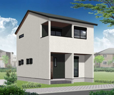 【外観】 | 城陽市久世北垣内　新築戸建 | CGパース