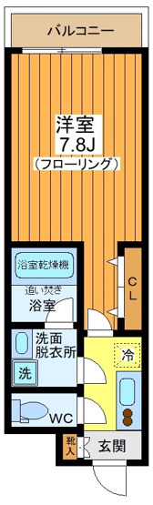 【間取り】 | クレヴィスタ三軒茶屋