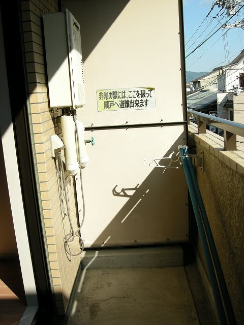 DETOM-1千本智恵光院のバルコニー