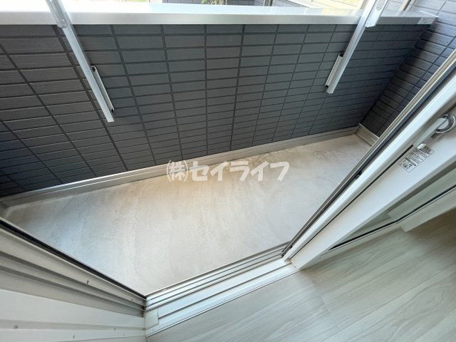 ウィズパーク　ノーサイドのバルコニー