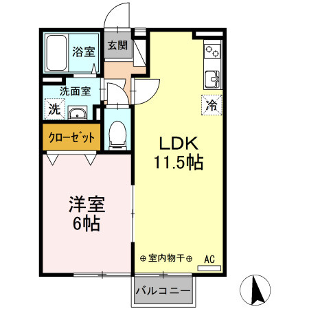 コンフォートＫ・Ｍの間取り