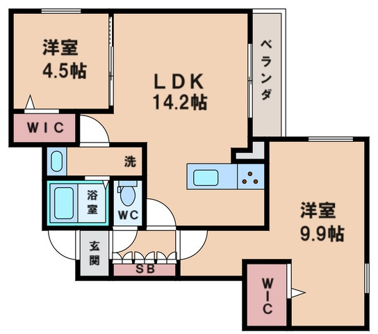 【間取り】 | エトワールK