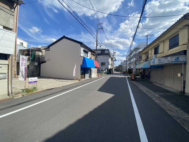 サン・タウン平池町の前面道路含む現地写真